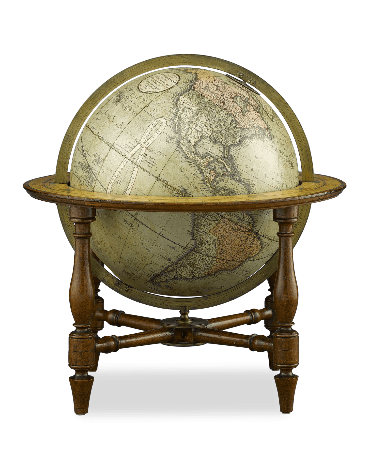 The most current information about the earth's landscape is at hand on the terrestrial globe