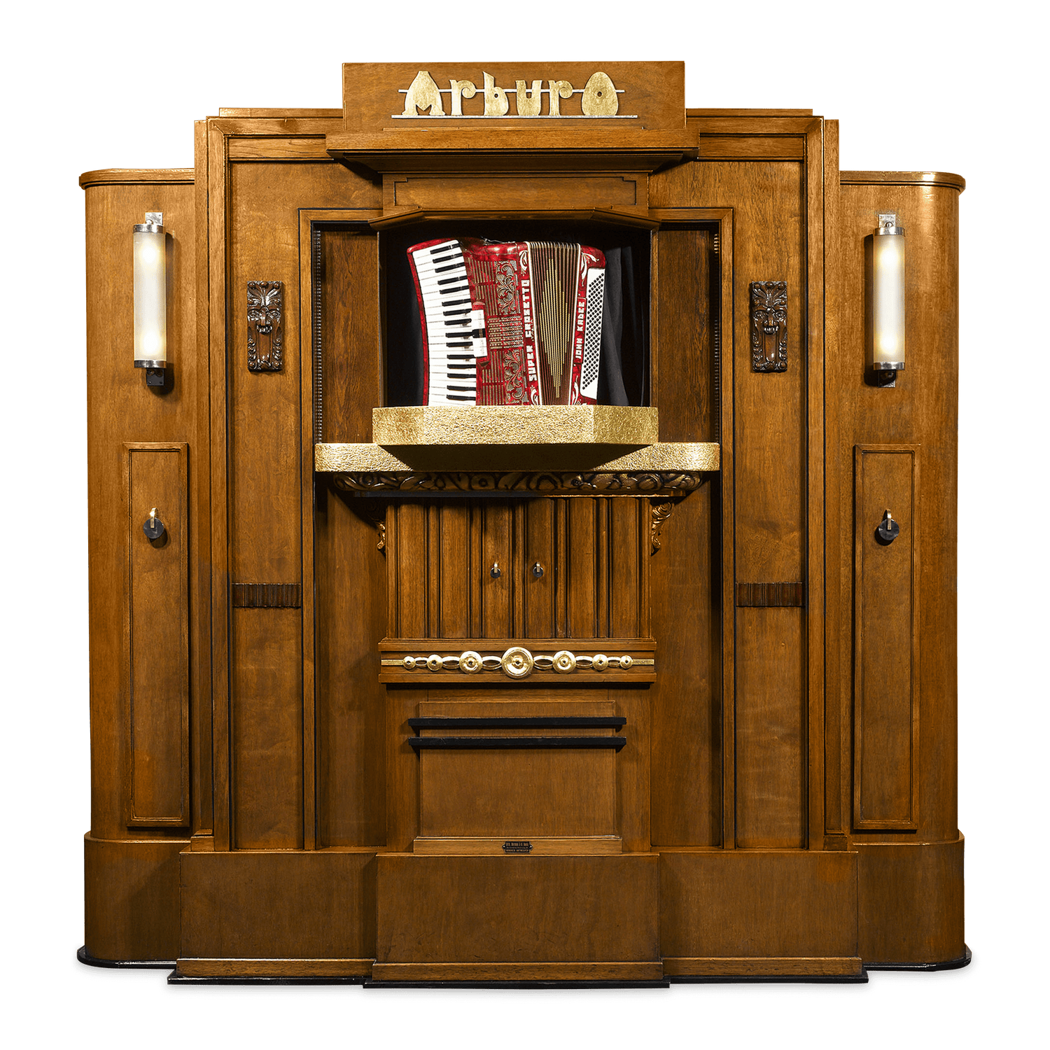 A rare and early Arburo Orchestrion dance hall organ of exceptional quality and working condition