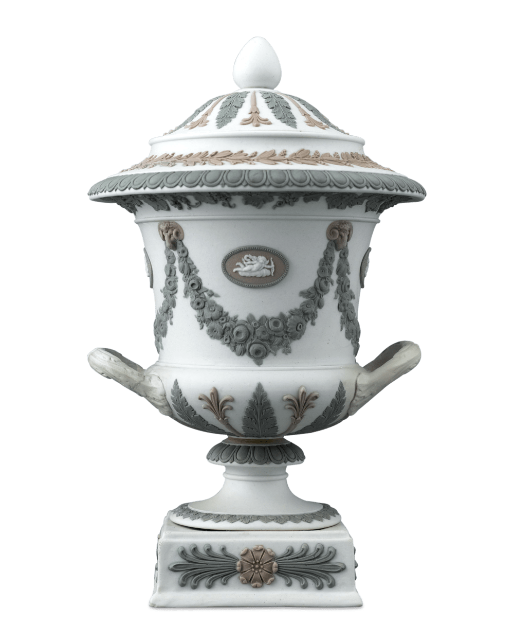 Wedgwood Tri-Colored Jasper Vase