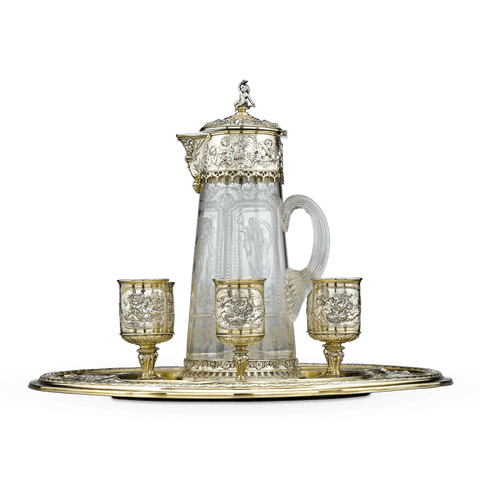 Elkington Beverage Service, Eight-Piece