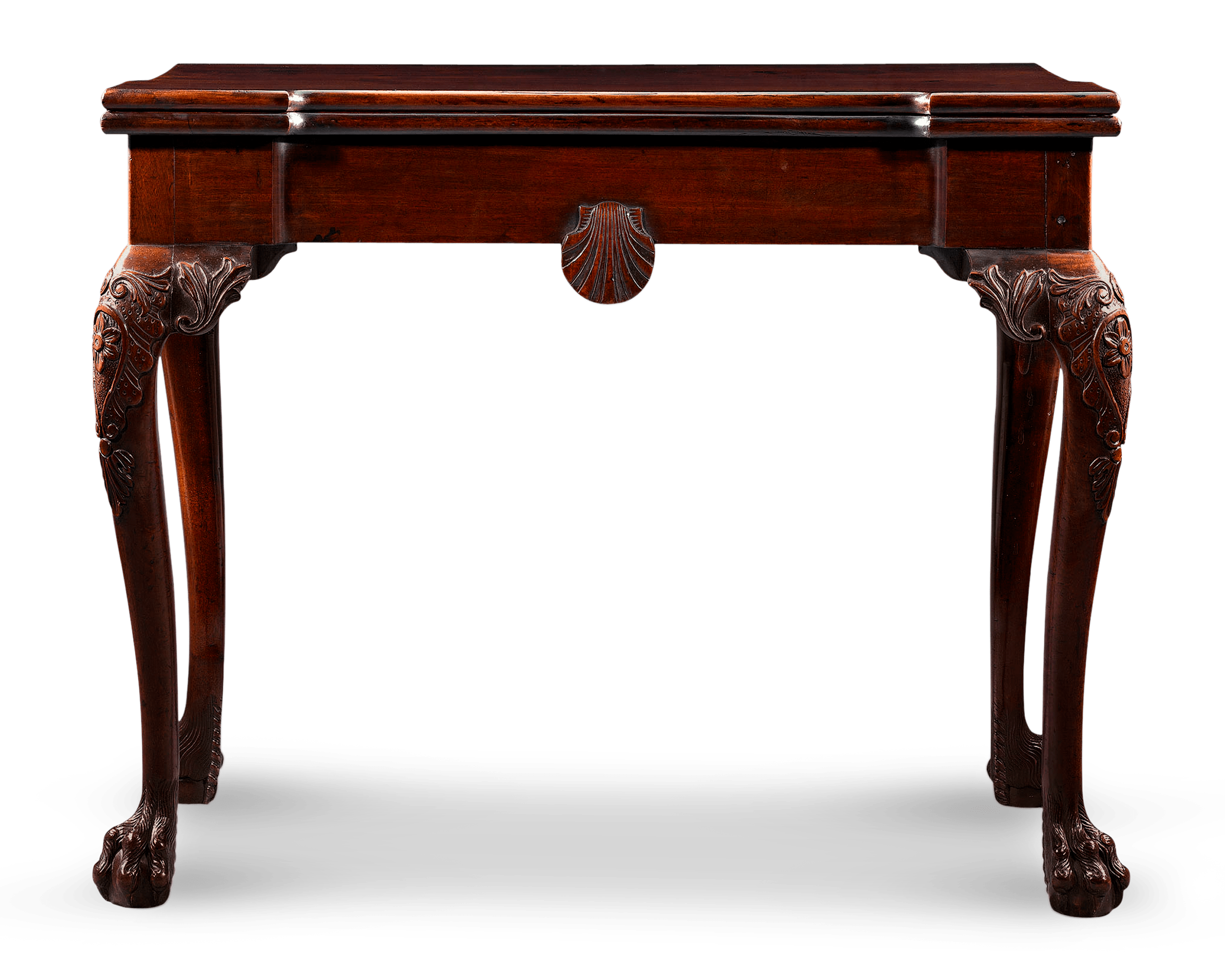 18th-Century Mahogany Irish Games Table
