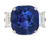 Ceylon Sapphire and Diamond Ring, 20.26 Carats