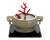 Coral and Jade Koi Fish Mystery Clock