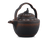 Wedgwood Black Basalt and Encaustic Enamel Rum Kettle