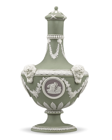 Tri-Color Barber Bottle Vase by Wedgwood