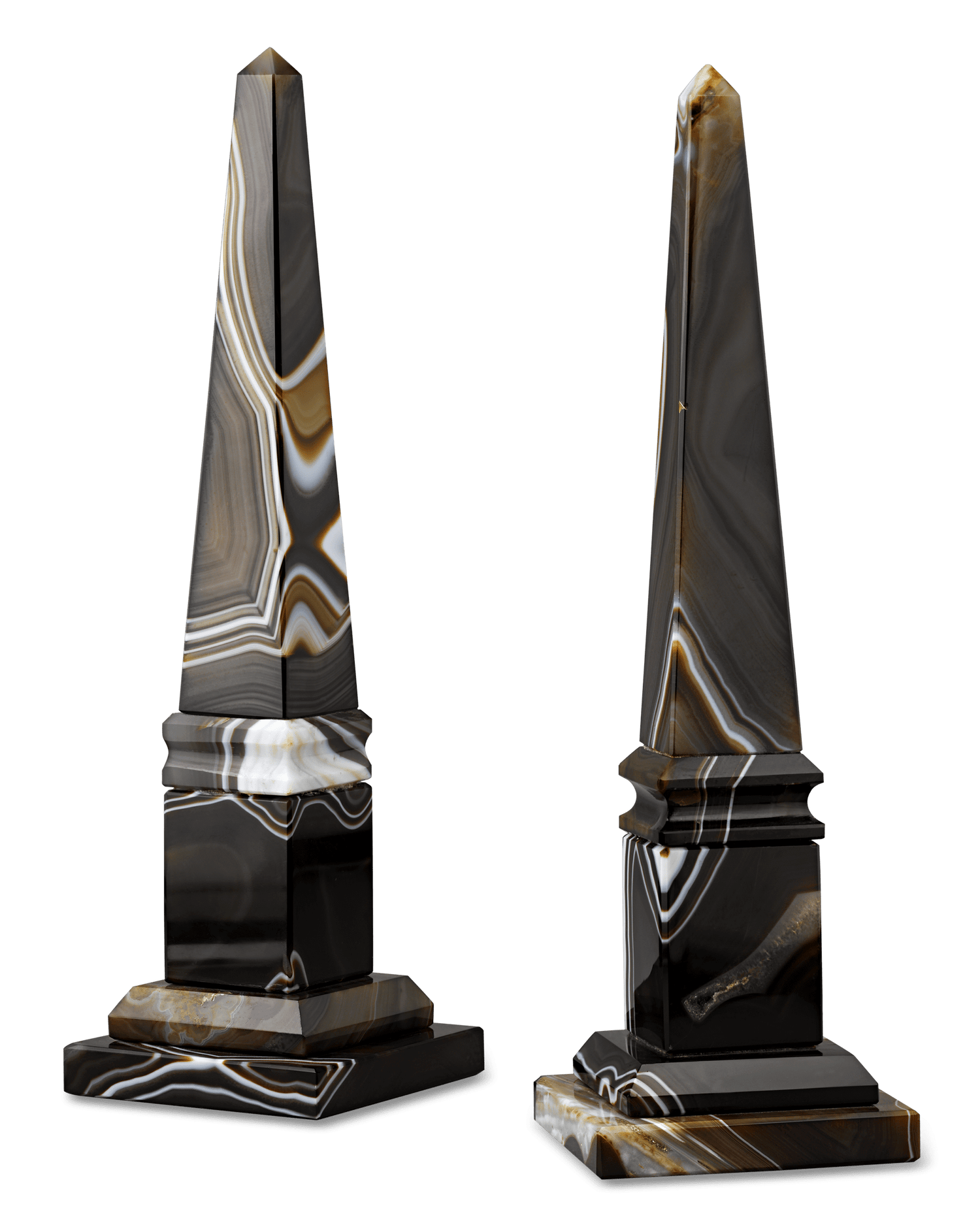 Agate Grand Tour Obelisks