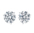 Martini Diamond Earring Studs, 10.01 Carats