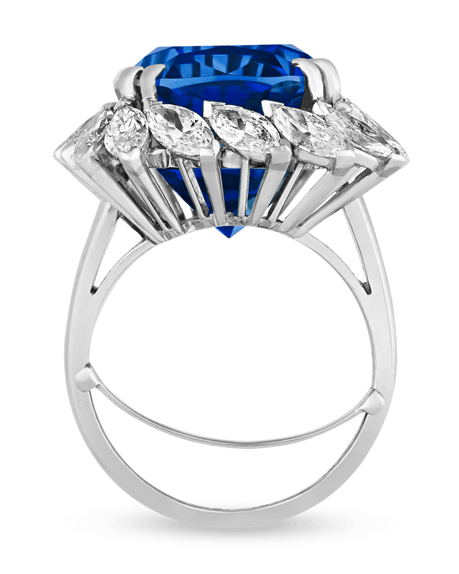 Van Cleef & Arpels Ceylon Sapphire Ring, 25.17 Carats