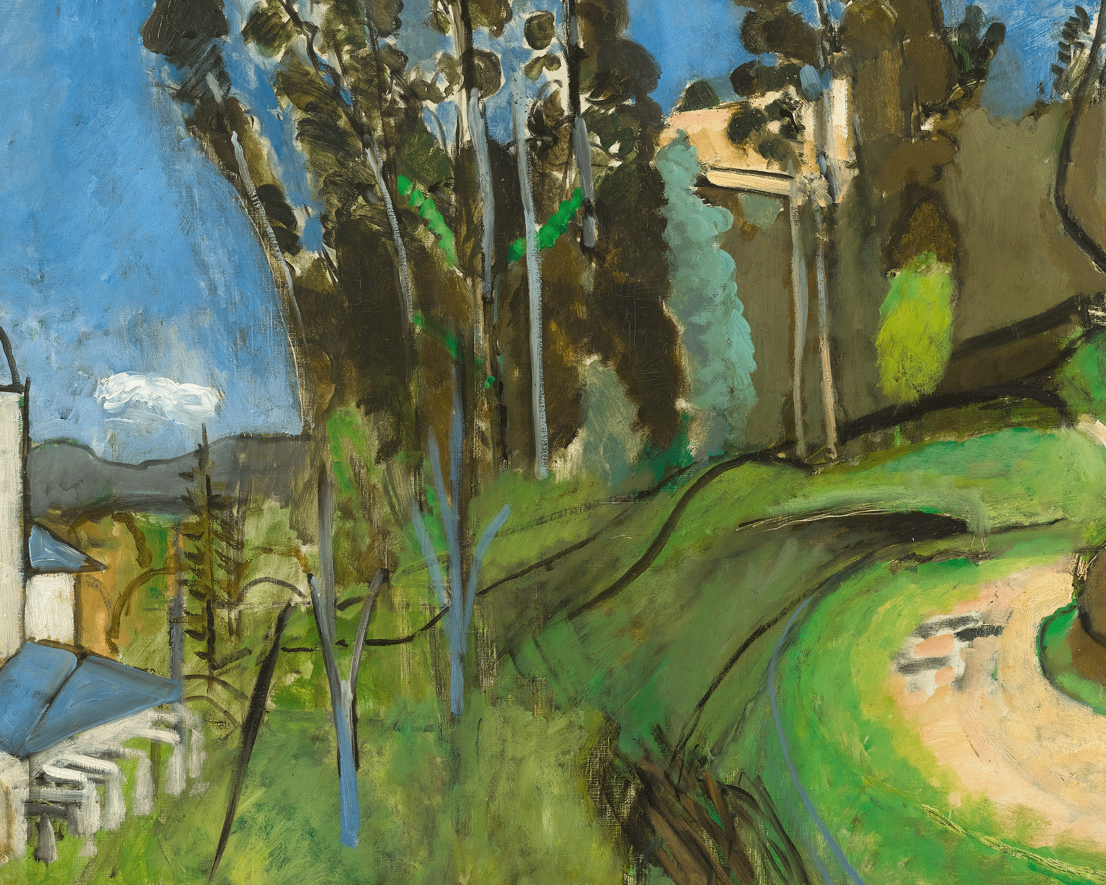 Grand Paysage, Mont Alban by Henri Matisse