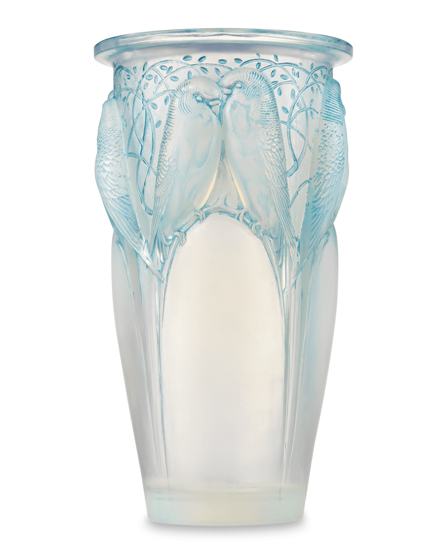 Ceylan Glass Vase by René Lalique