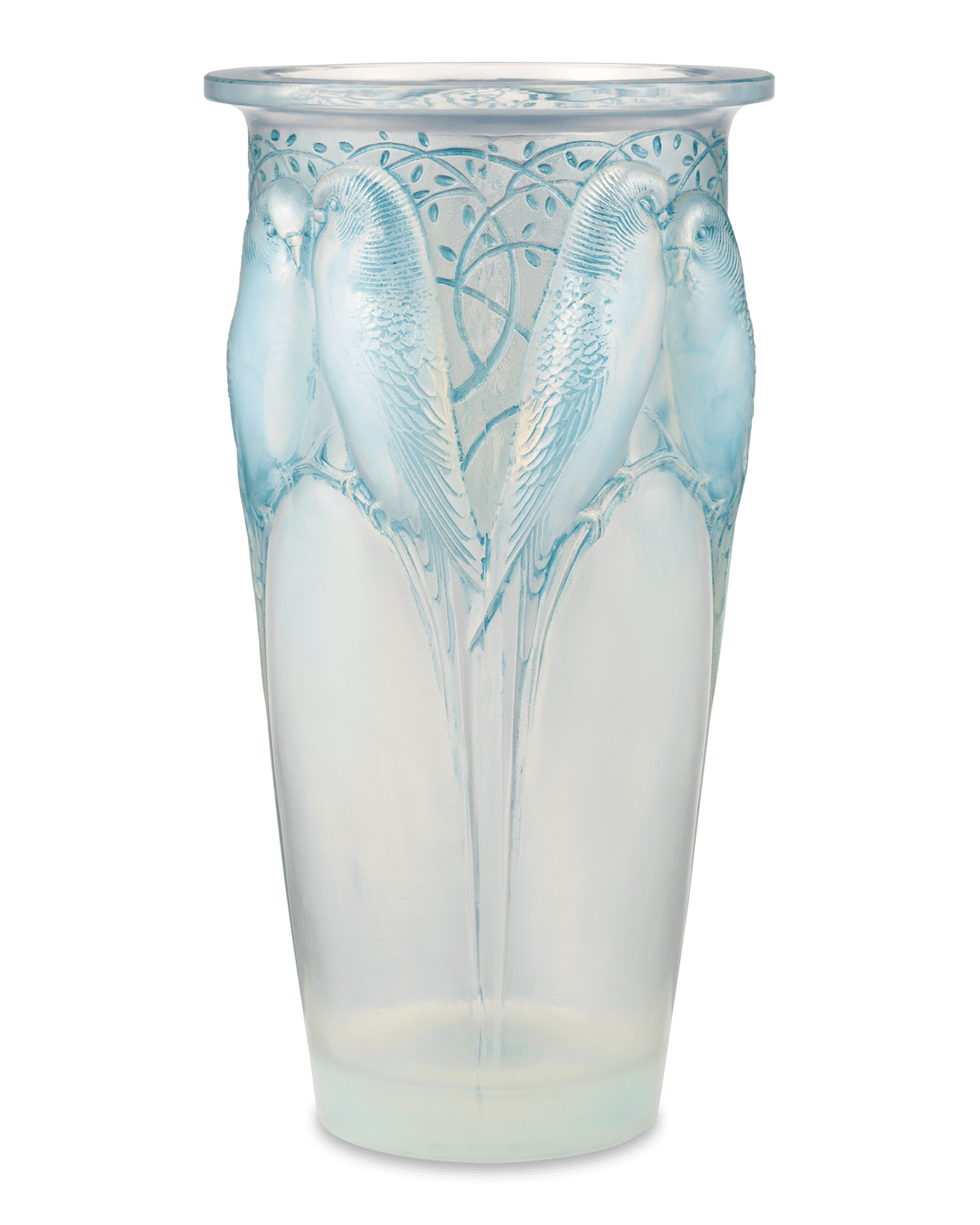 Ceylan Glass Vase by René Lalique