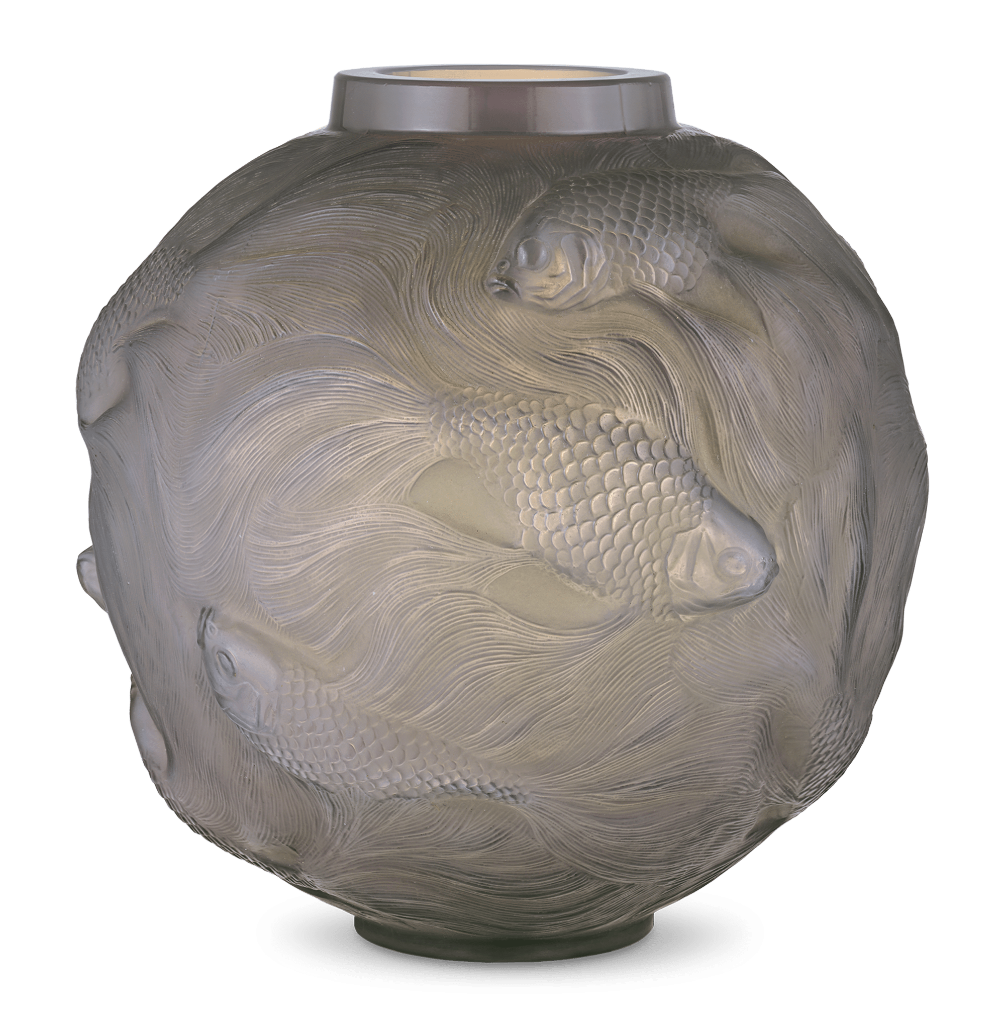 René Lalique Opalescent Formose Vase