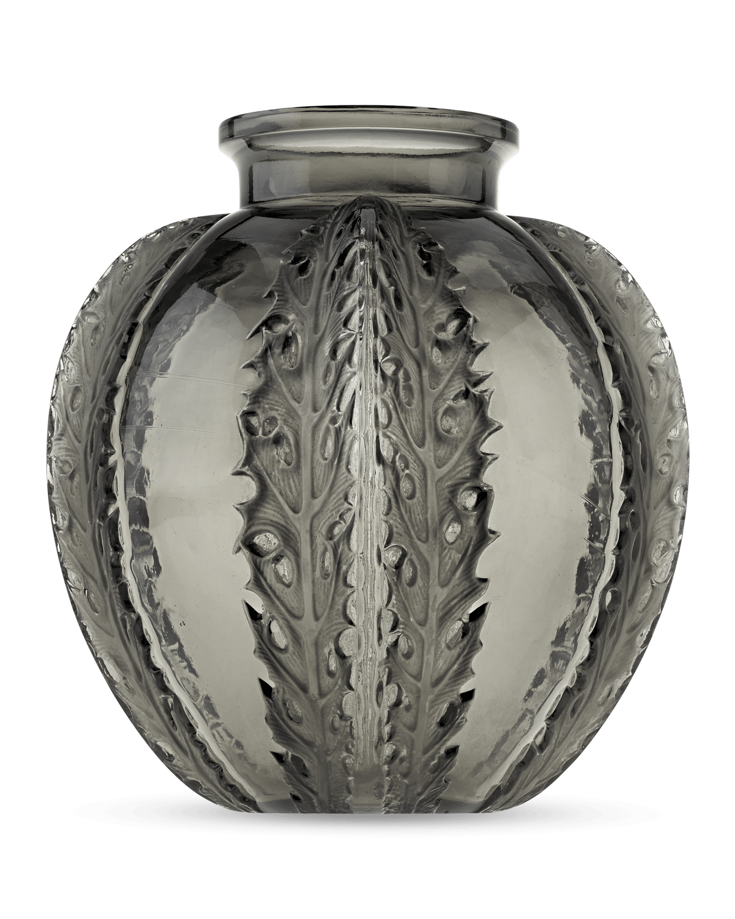 Chardons Vase by René Lalique