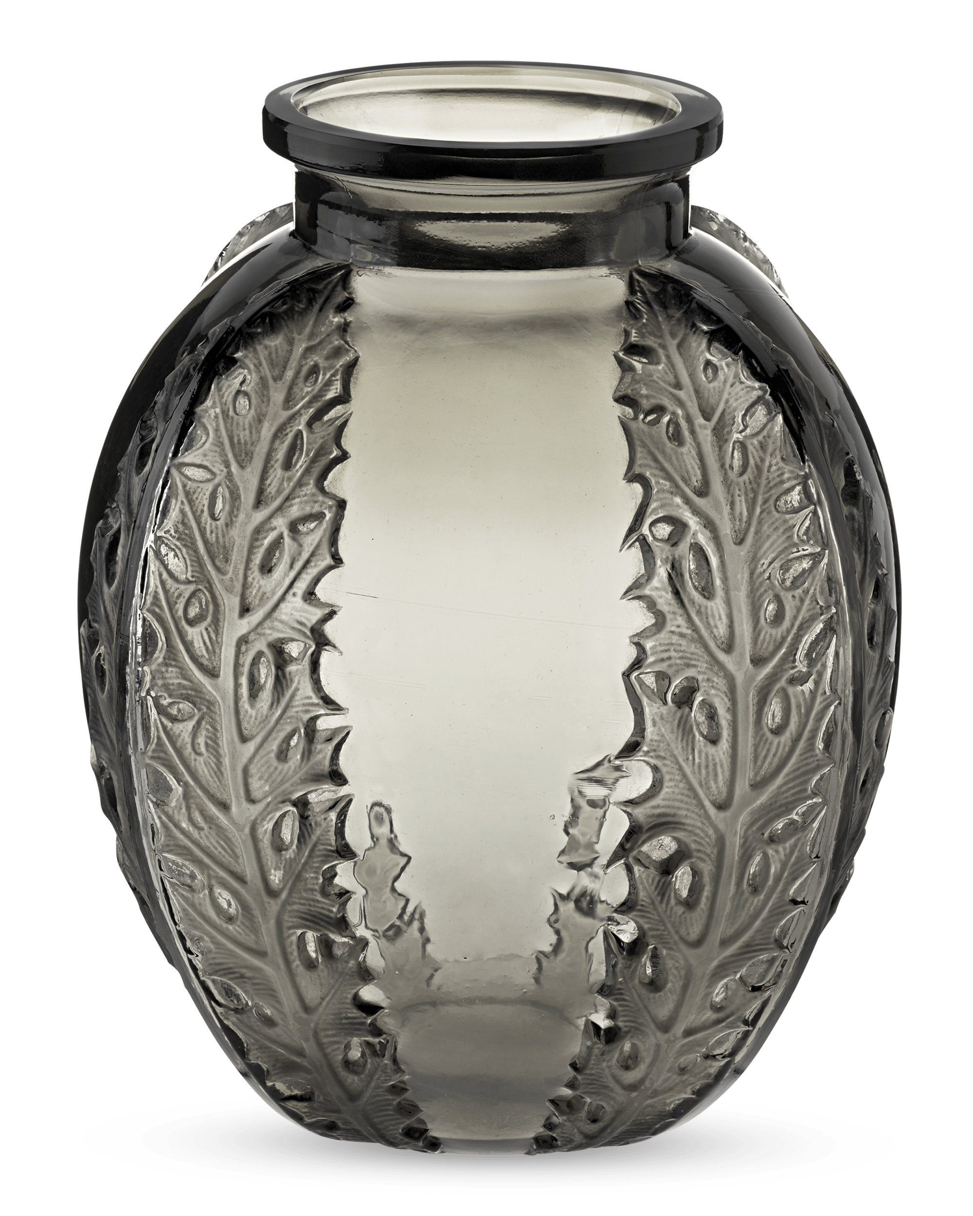 Chardons Vase by René Lalique