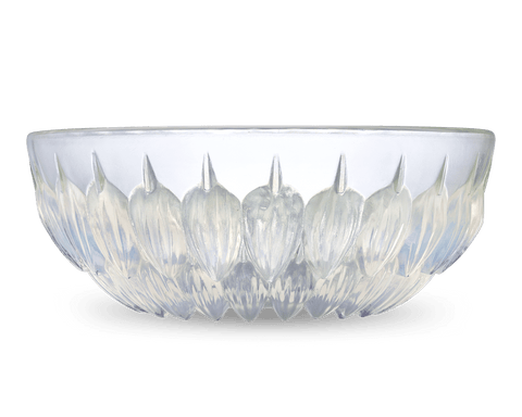 René Lalique Cacao Opalescent Glass Bowl