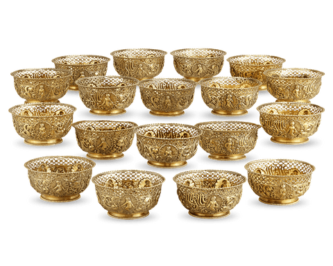 Tiffany & Co. Custom Finger Bowls for Mary Jane Morgan