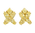 Fancy Yellow Diamond Earrings, 5.50 Carats