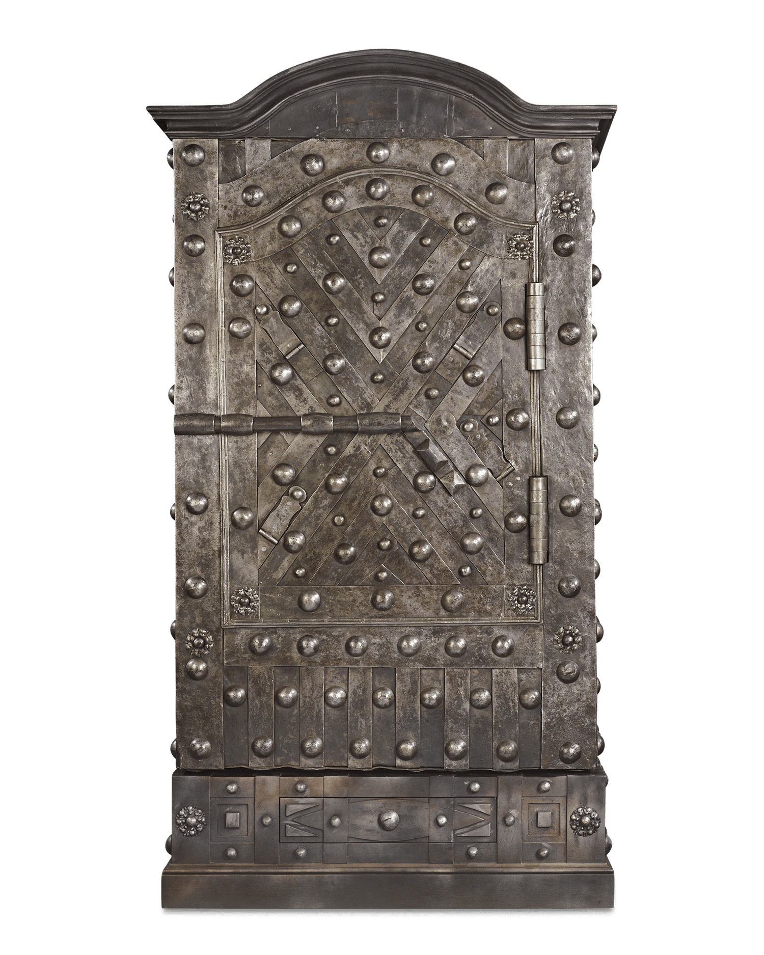 Italian Baroque Iron Safe