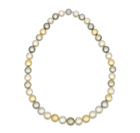 Tiffany & Co. Multicolor South Sea Pearl Necklace