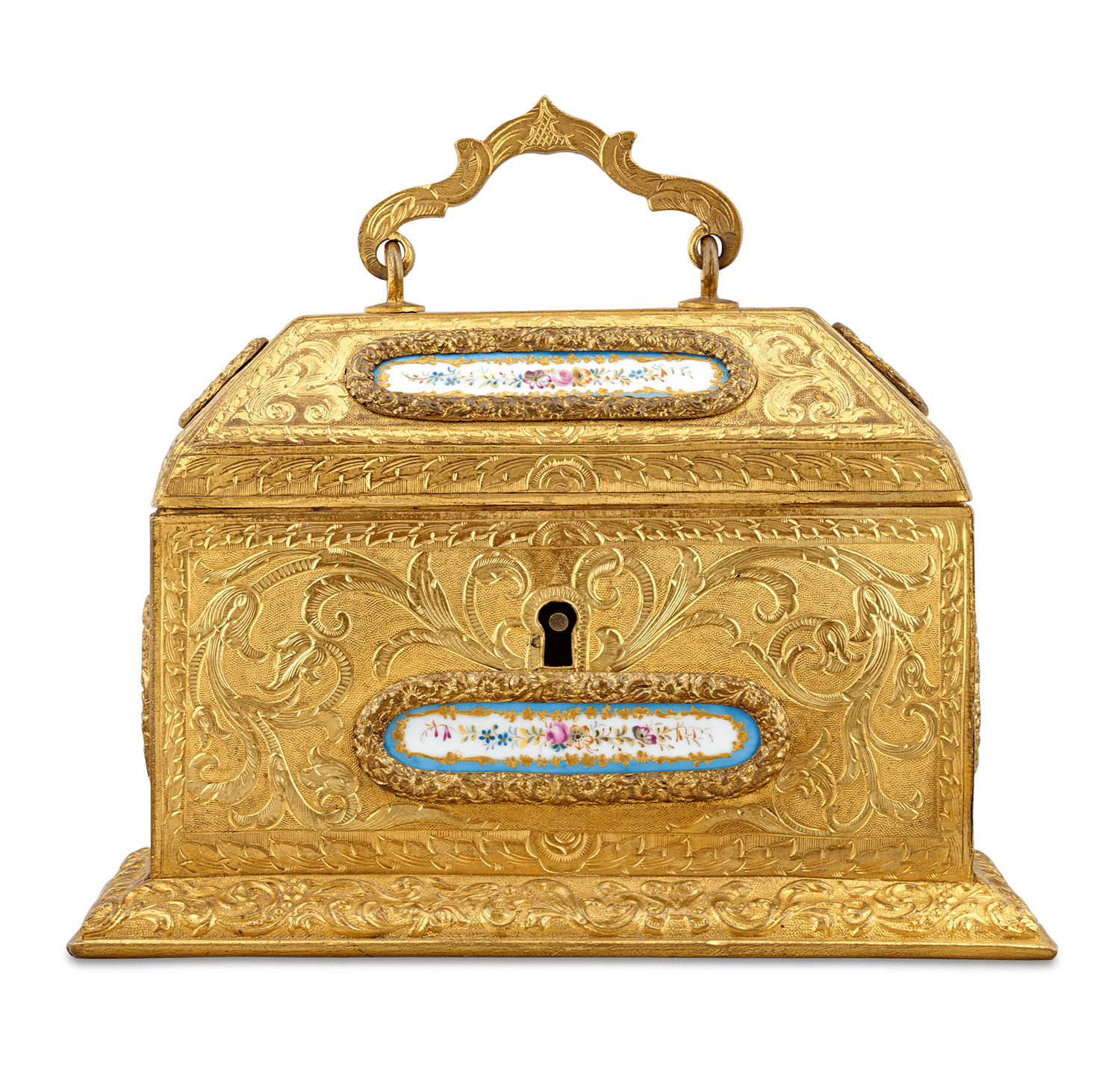 Sèvres Porcelain and Bronze Box