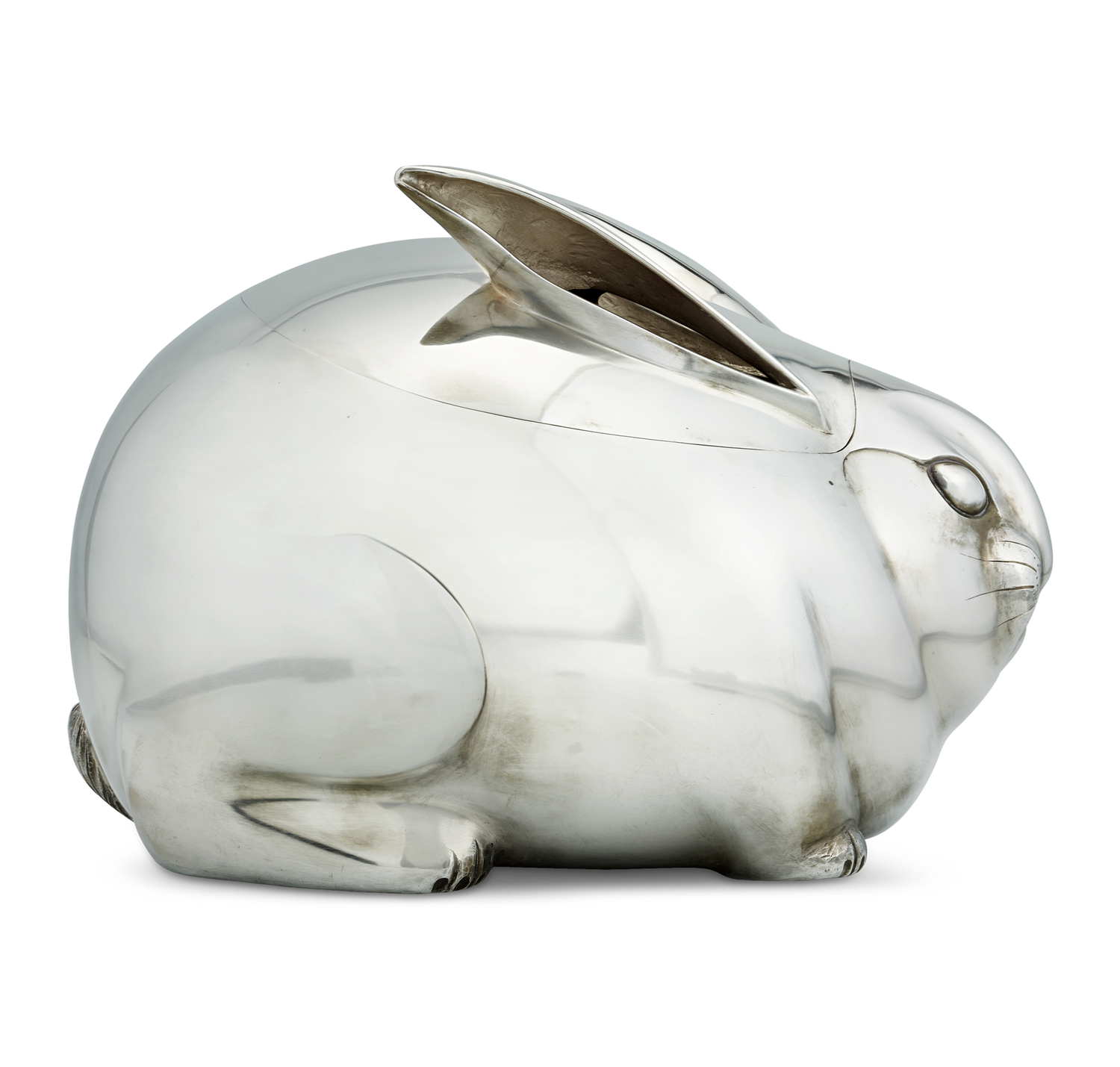Japanese Silver Rabbit Hand Warmer