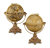 Pair of 32" Terrestrial and Celestial Globes