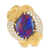 Black Opal Ring, 4.01 carats