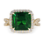 Tsavorite Garnet Ring, 7.02 carats