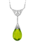Edwardian Peridot Pendant, 30.00 carats