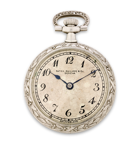 Patek Philippe Platinum Pendant Watch