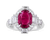 Raymond Yard Untreated Ruby Ring, 2.25 Carats