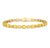 Untreated Yellow Sapphire Line Bracelet, 14.38 Carats