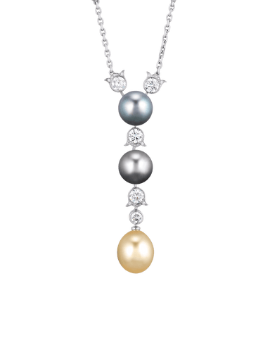 Cartier Triple-Pearl Lavalier