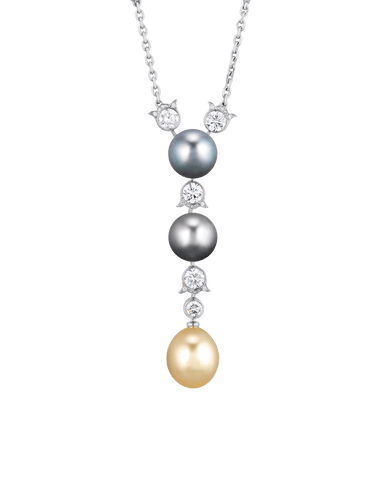 Cartier Triple-Pearl Lavalier