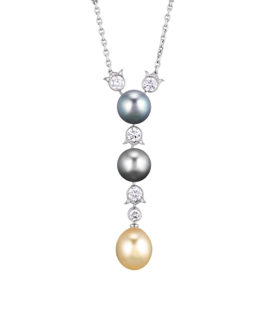 Cartier Triple-Pearl Lavalier