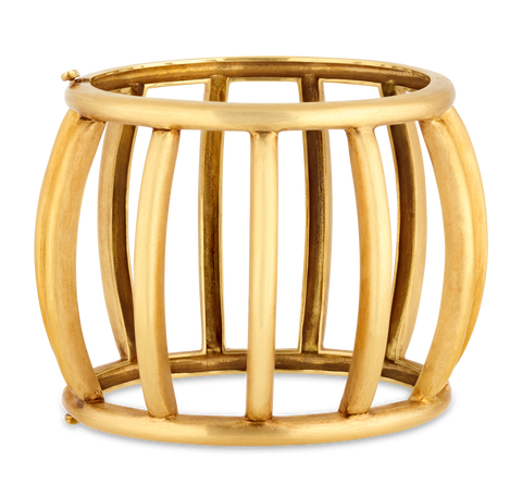 Mary Tyler Moore's Tiffany & Co. Gold Bracelet by Paloma Picasso