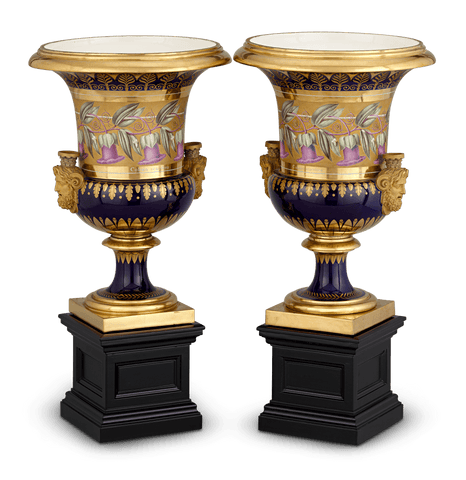 Sèvres Médicis Vases Commissioned by Napoléon for Talleyrand