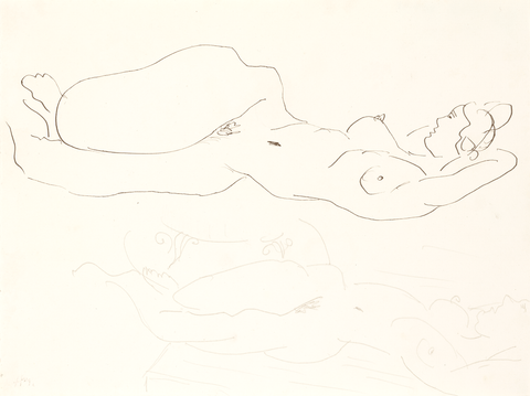 Nude with Shadow by Henri Matisse