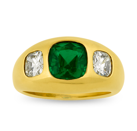Tiffany & Co. Emerald Ring, 1.90 Carats