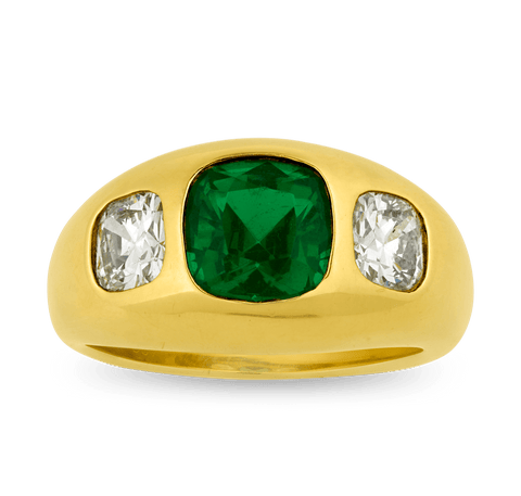 Tiffany & Co. Emerald Ring, 1.90 Carats