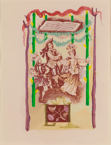 Four of Wands by Salvador Dalí