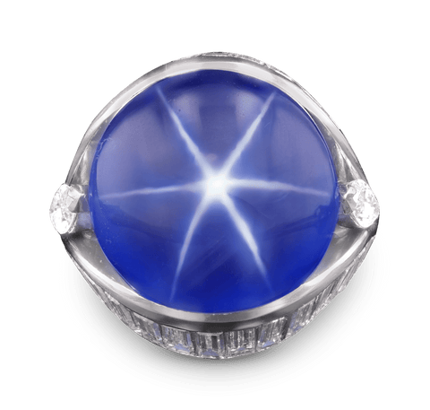 Van Cleef & Arpels Ceylon Star Sapphire Ring, 50.00 Carats