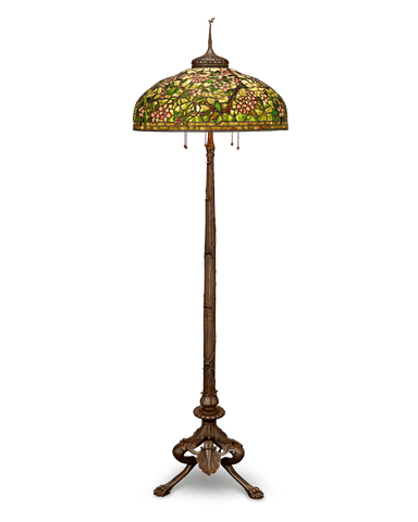 Tiffany Studios Apple Blossom Floor Lamp