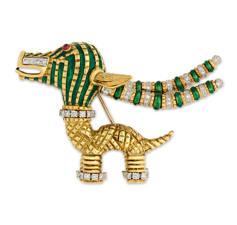 Tiffany & Co. Antelope Brooch by Aldo Cipullo