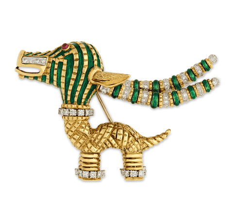 Tiffany & Co. Antelope Brooch by Aldo Cipullo