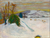 La neige au Grand-Lemps by Pierre Bonnard