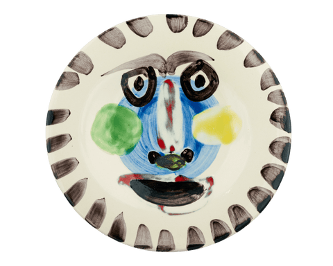Visage No. 202 Ceramic Plate by Pablo Picasso
