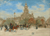 Trinité des Monts, Paris by Jean-François Raffaëlli