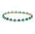 Colombian Emerald Tennis Bracelet, 7.02 Carats