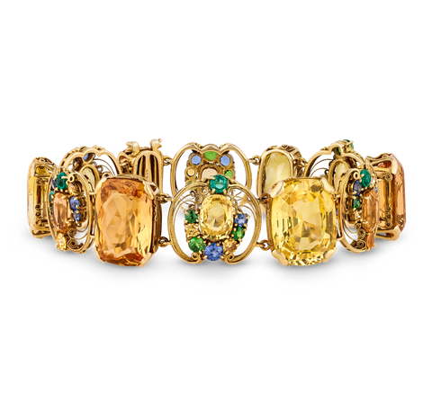 Louis Comfort Tiffany Art Nouveau Bracelet